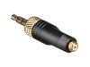 Deity Microphones DA35 Microdot to Locking 3.5mm Adapter